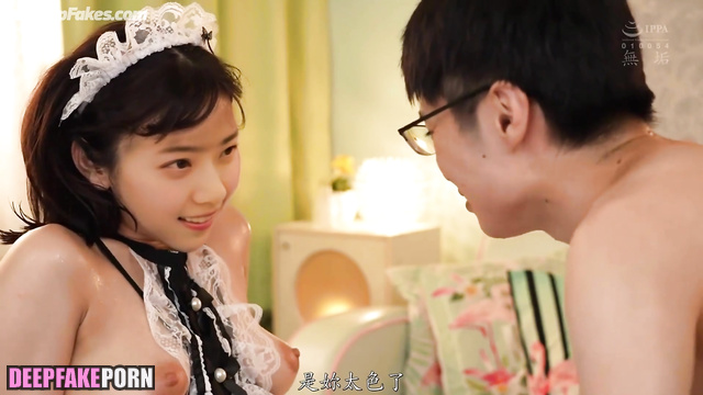 Fake Nanase Nishino (西野七瀬 乃木坂46) got creampie being in panties