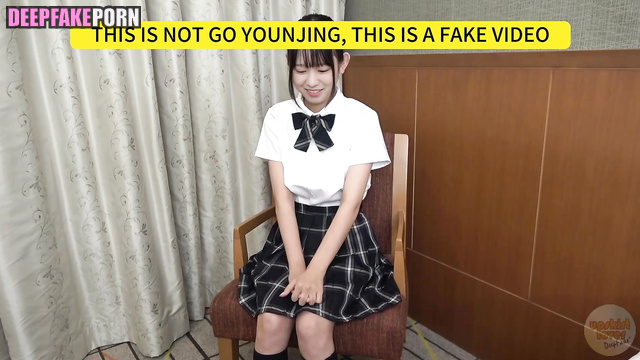 Schoolgirl trying doggystyle, Go Youn-Jung adult video (고윤정 연예인 섹스)