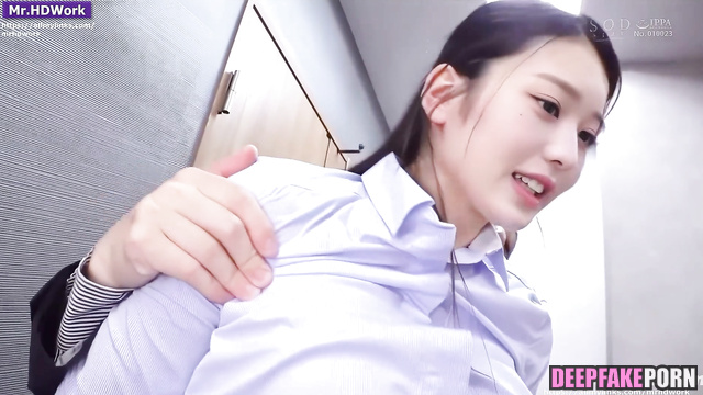 アイヴ ディープフェイクビデオ Wonyoung was fucked by bosses at work - fakeapp