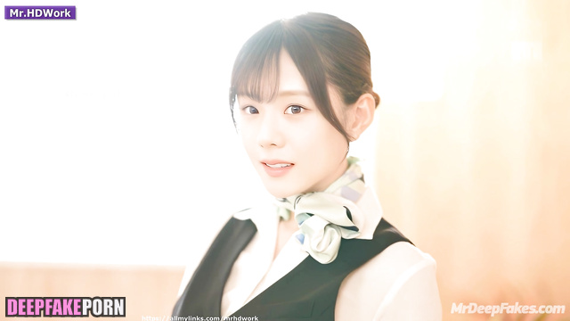 Pretty brunette Jisoo (지수 블랙핑크) need your cock after flight / real fake