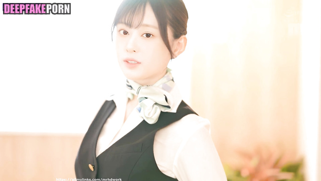 Footjob by sweaty foots, Minju hot sex scenes / アイズワン ディープフェイクビデオ