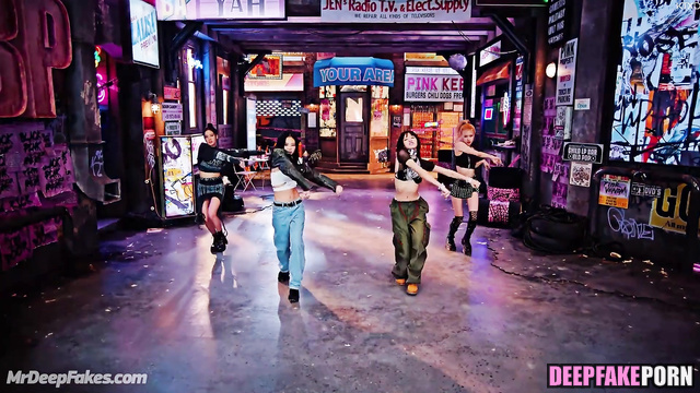 Fake Rose, Lisa, Jennie and Jisoo pmv porn / dp with blacks 리사 블랙핑크