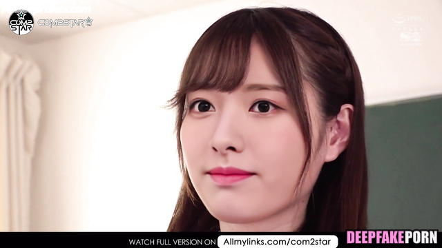 Young brunette is ready for threesome in school (宇宙少女 本物の偽物) Bona fakeapp