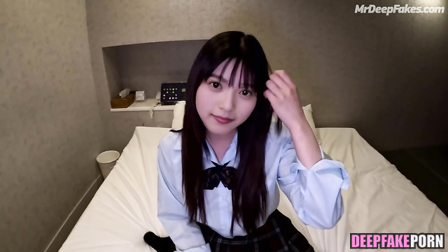 Schoolgirl is ready for hard anal fuck / Asuka Saito ai 齋藤 飛鳥 乃木坂46