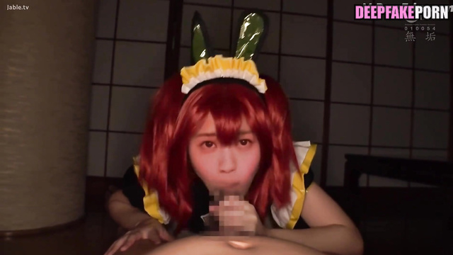 Nogizaka46 西野七瀬 Nishino Nanase is good girl in sex real 本物の偽物 fake