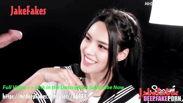 (지수 블랙핑크) Jisoo milking big dick // hot deepfake video