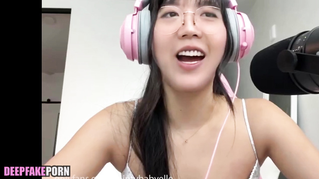 Hot stream by LilyPichu - long conversation about fuck (fakeapp)
