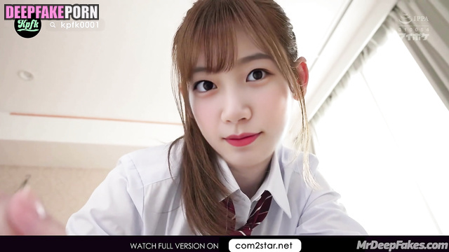 Slutty schoolgirl wanna sex after lessons - ルセラフィム 本物の偽物 - fake Kazuha