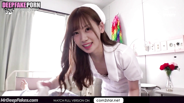 Sexy nurse wanna care of your cock / アイズワン セックスシーン fake Chaewon