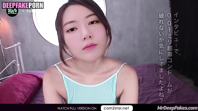 Dirty talk on camera before sex / Sakura porn filming アイズワン ディープフェイクビデオ