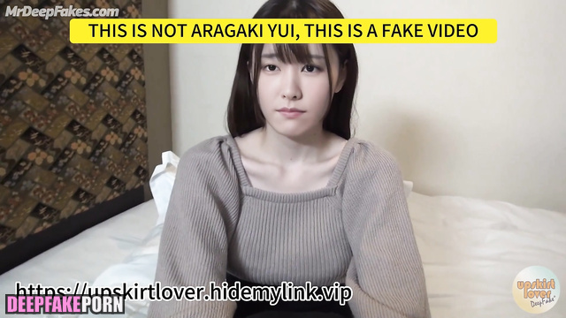 Girl wanna film her gangbang fuck on camera, Yui Aragaki あらがき ゆい 本物の偽物 ai