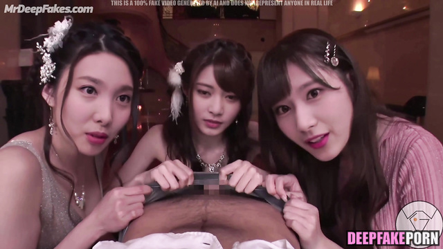 トゥワイス TWICE Sana x サナ Nayeon x Tzuyu want your cum on face つうぃ Ai 人工知能