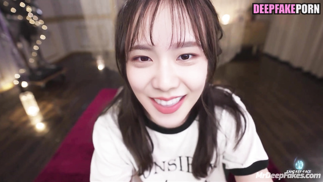 지수 블랙핑크 crazy fuck ended with juicy cumshot on her face / Jisoo real fake