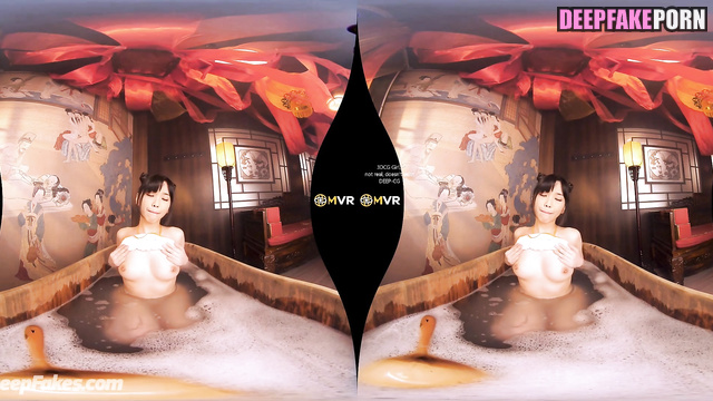 Fake IU (아이유 딥페이크 영상) pleasing ugly sugar daddy in jacuzzi