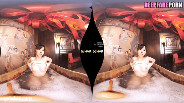 Fake IU (아이유 딥페이크 영상) pleasing ugly sugar daddy in jacuzzi