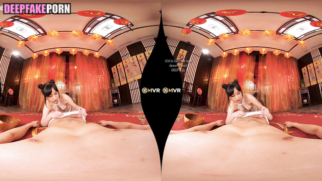 ニュージーンズ 本物の偽物 babe showering your cock in foam / pov ai Danielle