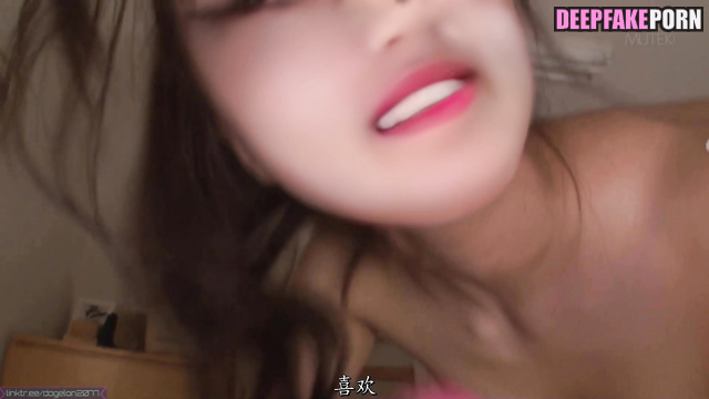 Cute brunette Chaewon アイズワン ディープフェイクビデオ wanna try your sex skills, ai [PREMIUM]