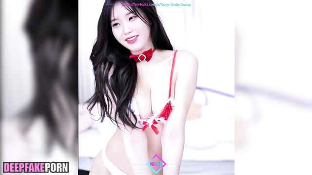 (아이유 섹스 테이프) Merry Christmas to all boys from pretty IU - face swap / [PREMIUM]