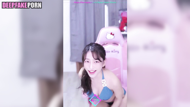 (ニュージーンズ セックスシーン) Minji had to dance for money / solo real fake [PREMIUM]