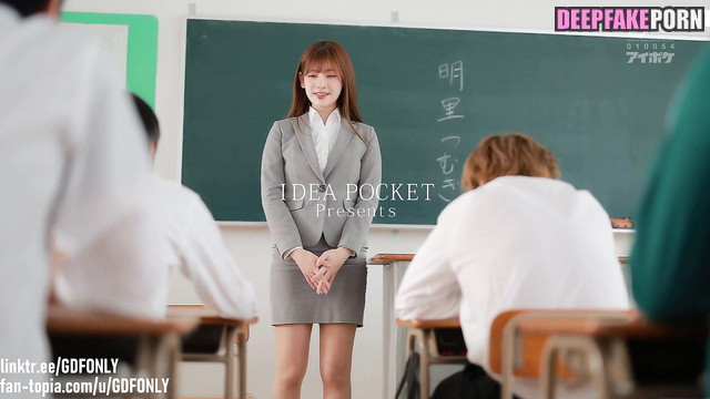 Fake Nagyung enjoying ass licking in doggystyle // 나경 프로미스나인 [PREMIUM]