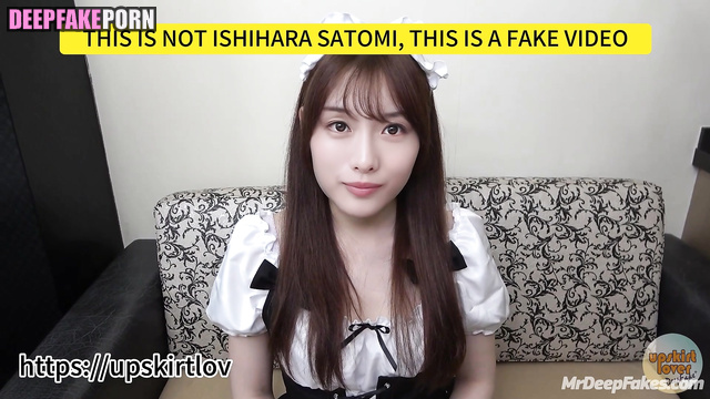 Thief fucking pretty housemaid [石原 さとみ 本物の偽物] fake Satomi Ishihara