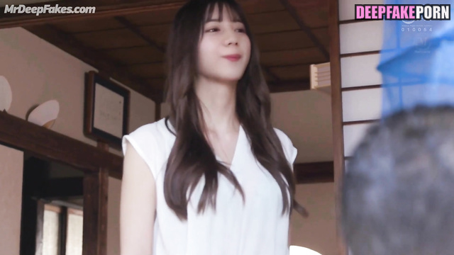 Dirty Nao Kosaka (小坂 菜緒 日向坂46) wanna fuck asian worker - real fake