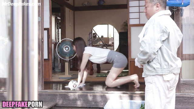 Dirty Nao Kosaka (小坂 菜緒 日向坂46) wanna fuck asian worker - real fake