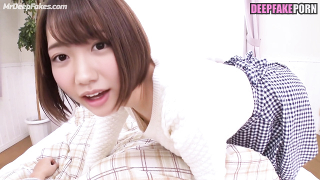Fake Mana Ashida (芦田愛菜 ディープフェイクビデオ) sucking sweaty nipples - pov