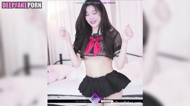 Sugar daddy asked her to dress like a schoolgirl / (윈터 에스파) Winter A.i.