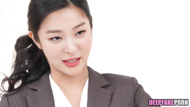 Dissolute office lady seduced her shy colleague (슬기 레드벨벳) Seulgi A.I. [PREMIUM]