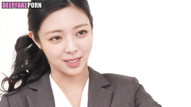 유나 있지 office lady used her boobs for make an awesome titsjob, ai Yuna [PREMIUM]