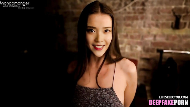 Escort bitch was picked up from a night club (아이유 섹스 장면) IU face swap [PREMIUM]