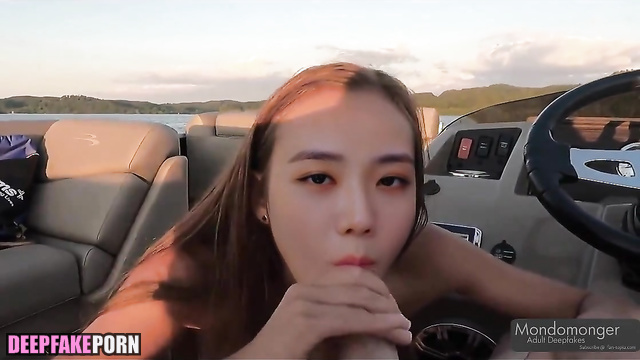 Sunset is the best time for a blowjob (지수 블랙핑크) Josoo pov ai scenes - [PREMIUM]