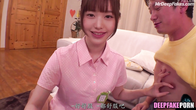 Threesome sex scene of party with amazing Wonyoung IVE アイヴ [セックスシーン]