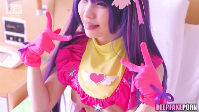 Kawaii Japanese えなこ celebrity Enako wants herself guy with big cock 日本人