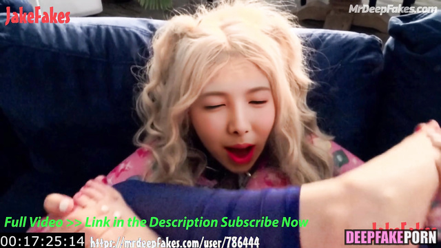 トゥワイス 本物の偽物 her juicy pussy seduced a trainer - Nayeon pov celeb sex