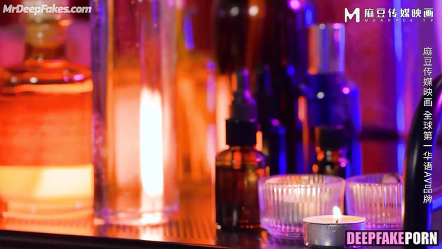 章若楠 深度伪造视频 beauty chinese babe making cool erotic massage, Zhang Ruonan