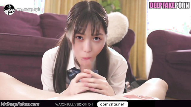 Wonyoung sucks my dick after studying in college pov IVE アイヴ AI 人工知能