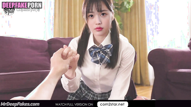 Wonyoung sucks my dick after studying in college pov IVE アイヴ AI 人工知能