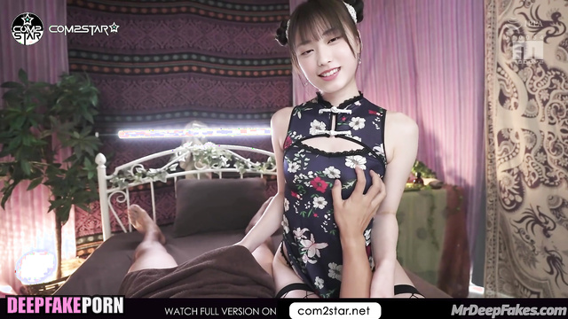 Haerin ニュージーンズ seduces her lover in traditional Korean 韓国語 style NewJeans