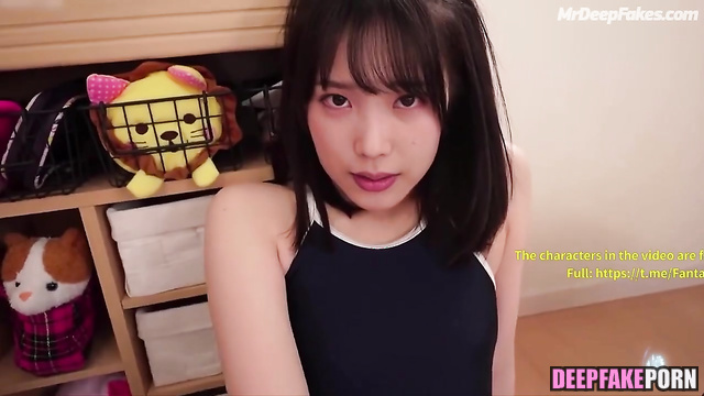 IU 아이유 didn't know how to please man - so I showed her face swap 얼굴 스왑