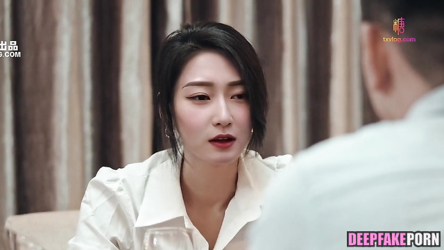 アイズワン セックスシーン footjob by the sweetest secretary - Minju in hot sex tapes