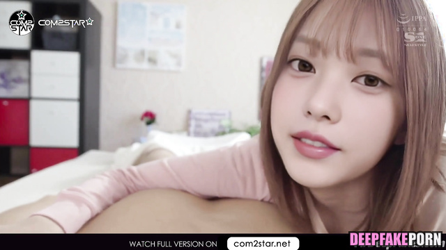 Lustful teen licking your tongue (ニュージーンズ ディープフェイクビデオ) ai Haerin