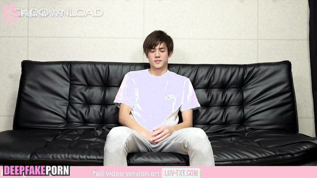 Producer is about to undress the sweet guy Sehun (세훈 엑소) - real fake