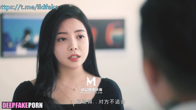 Look at their hot foreplay / Kelly Yu Wenwen face swap / 于文文 智能換臉