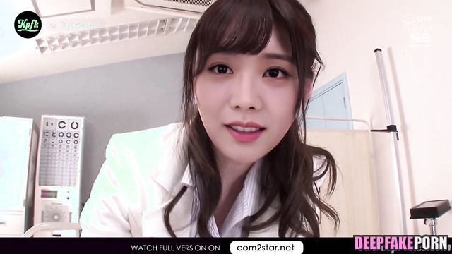 Doctor in black hot pantyhose wants to seduce you, fake Jisoo (지수 블랙핑크)