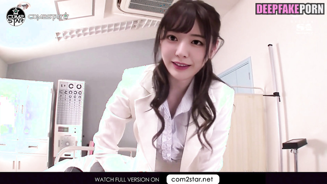 Sexy doctor wants to seduce you / (アイズワン ディープフェイクビデオ) Sakura face swap