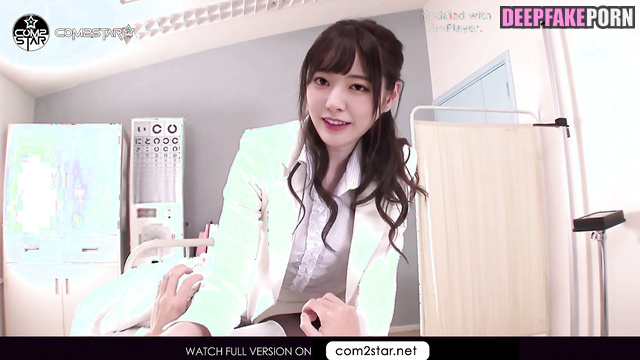 Sexy doctor wants to seduce you / (アイズワン ディープフェイクビデオ) Sakura face swap