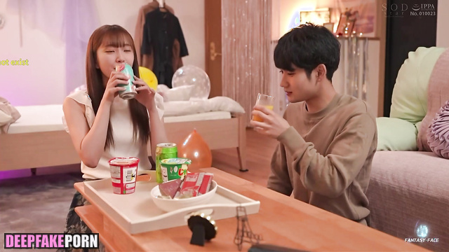 Funny sex adventure with virgin girl, IU (아이유 섹스 테이프) in deepfake video