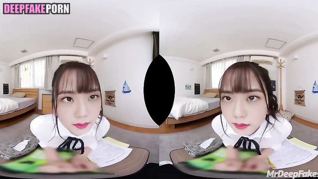 Asian schoolgirl fucks like a mature lady (지수 블랙핑크) Jisoo pov celeb sex